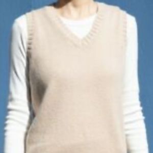 Tan Sweater Vest